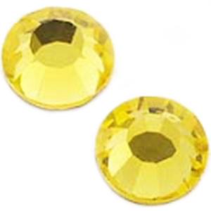 Swarovski 1440 шт. SS16 Citrine (249) 2078 HotFix Flat Backs